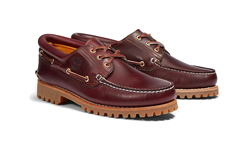 SCARPA DA BARCA TIMBERLAND AUTHENTIC 3 EYE BURGUNDY